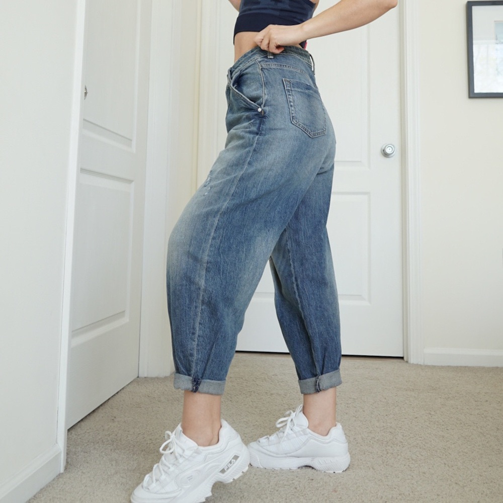 Zara Balloon high rise Jeans